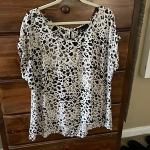 Animal Print Blouse